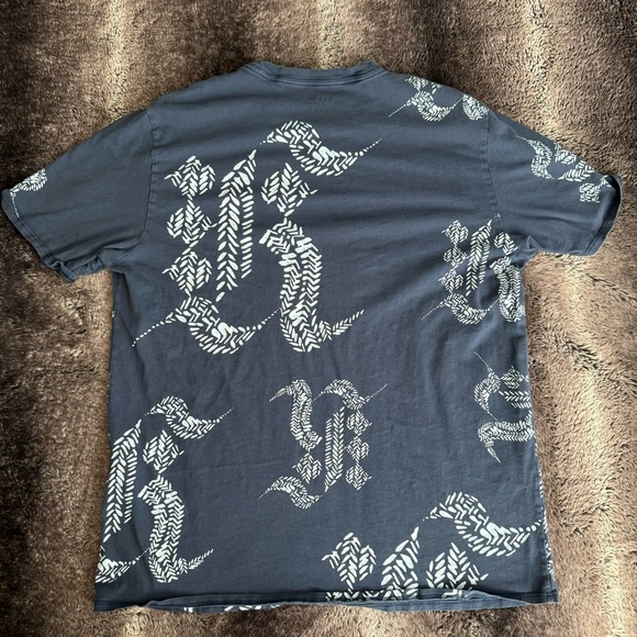 Karl Lagerfeld Blue Short Sleeved T-Shirt - Picture 2 of 7